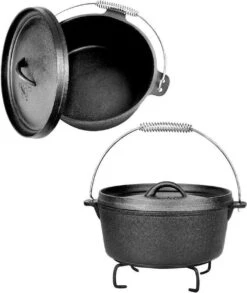 EL Fuego Dutch Oven Set Gietijzer 7-delig 13 EL Fuego Dutch Oven Set Gietijzer 7-delig -Grillmeesters Goedkope Winkel 1010x1200 1