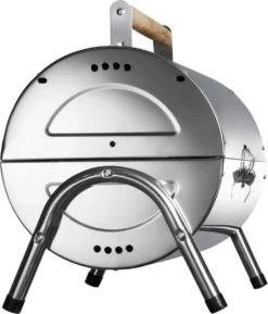 BBQ Collection Houtskoolbarbecue - Cilinder - Chroom 25 BBQ Collection Houtskoolbarbecue - Cilinder - Chroom -Grillmeesters Goedkope Winkel 1024x1200