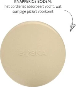 Boska Pizzasteen Deluxe - Voor Oven & BBQ - Knapperige Pizza's - Ø 29.5 Cm - BBQ Accessoires -Grillmeesters Goedkope Winkel 1048x1200 1