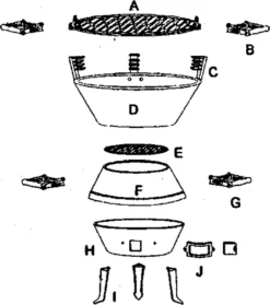 Potkachel Houtskoolbarbecue - 35 Cm - Gietijzer -Grillmeesters Goedkope Winkel 1063x1200