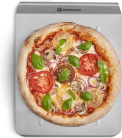 Burnhard Pizzasteen 38 X 30 X 1,5 Cm + Pizzaschep -Grillmeesters Goedkope Winkel 1063x1200 4