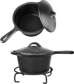EL Fuego Dutch Oven Set Gietijzer 7-delig 14 EL Fuego Dutch Oven Set Gietijzer 7-delig -Grillmeesters Goedkope Winkel 1063x1200 6
