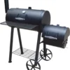 Fire Beam Houtskool Barbecue - Grilloppervlak (LxB) 35 X 66 Cm - Smoker - Zwart