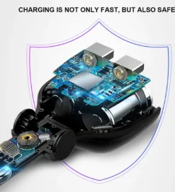 Auto Sigarettenaansteker Splitter - Losse Oplader - USB 2.0 A/USB 3.0 A 2 Poorten - Zwart - Snellader - Splitter - Auto Lader USB -Grillmeesters Goedkope Winkel 1093x1200