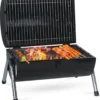 MaxxGarden BBQ - Houtskool Barbecue - Smoker Barbecue - Grilloppervlak (LxB) 38 X 52 Cm - Met Dubbel Grill Vlak - Zwart