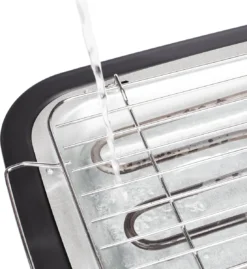 Tristar BQ-2813 Electrische Tafelbarbecue - Grilloppervlak (LxB) 38x22 Cm - 2000W - Zwart -Grillmeesters Goedkope Winkel 1103x1200