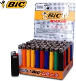 BIC Lighter Aansteker Maxi J26 Display(50stuks) -Grillmeesters Goedkope Winkel 1114x1200 1