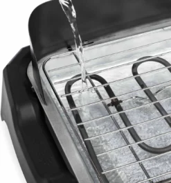 Tristar BQ-2824 Elektrische Barbecue - Tafel BBQ 34,5 X 23 Cm - Regelbare Thermostaat - 2000 Watt - Zwart -Grillmeesters Goedkope Winkel 1122x1200