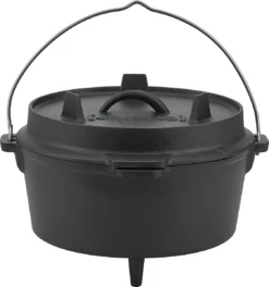 Dutch Oven Enkhuizen Met Deksel Gietijzer Zwart 4,2 L -Grillmeesters Goedkope Winkel 1122x1200 3