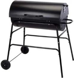 BBQ XL Houtskoolbarbecue - Cilindervorm - Grilloppervlak (LxB) 71 X 35 Cm - Zwart 17 BBQ XL Houtskoolbarbecue - Cilindervorm - Grilloppervlak (LxB) 71 X 35 Cm - Zwart -Grillmeesters Goedkope Winkel 1141x1200