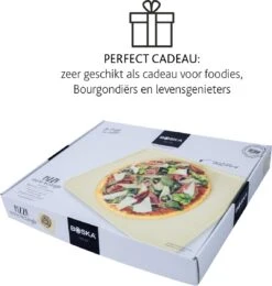 Boska Pizzasteen Deluxe Rechthoek - Voor De Oven - Knapperige Pizza's - 40x32 Cm - BBQ Accessoires -Grillmeesters Goedkope Winkel 1142x1200 5