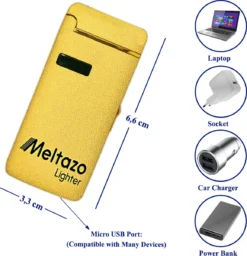 MELTAZO Elektrische Aansteker, Aansteker Gas, Electric Lighter, Gasaansteker Navulbaar, Elektronische Aansteker, Aansteker Plasma, Aansteker Vuurwerk, USB Aansteker Plasma, 2-in-1 Aansteker Voor Sigaretten Camping Kaarsen - 2023 Editie -Grillmeesters Goedkope Winkel 1158x1200 1