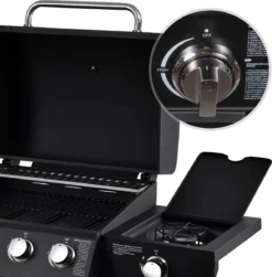 MaxxGarden Gas Barbecue - 3 Branders - Incl. Gratis BBQ Set 9 MaxxGarden Gas Barbecue - 3 Branders - Incl. Gratis BBQ Set -Grillmeesters Goedkope Winkel 1181x1200