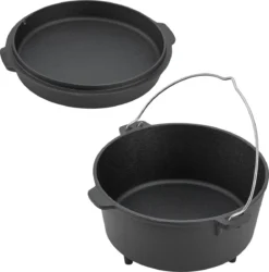 Dutch Oven Enkhuizen Met Deksel Gietijzer Zwart 4,2 L -Grillmeesters Goedkope Winkel 1187x1200 2