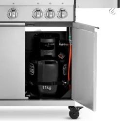 Burnhard Gas BBQ Big FRED Deluxe - 4 Branders - Incl. Keramische Infraroodbrander & Afdekhoes - Deluxe 37 Burnhard Gas BBQ Big FRED Deluxe - 4 Branders - Incl. Keramische Infraroodbrander & Afdekhoes - Deluxe -Grillmeesters Goedkope Winkel 1193x1200 1