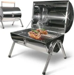 BBQ Collection Houtskoolbarbecue - Cilinder - Chroom 18 BBQ Collection Houtskoolbarbecue - Cilinder - Chroom -Grillmeesters Goedkope Winkel 1197x1200 1