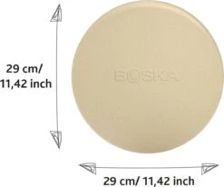 Boska Pizzasteen Deluxe - Voor Oven & BBQ - Knapperige Pizza's - Ø 29.5 Cm - BBQ Accessoires -Grillmeesters Goedkope Winkel 1200x1003