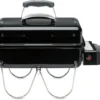 Weber Go-Anywhere Gas Barbecue - 41x26 Cm - Roestvrijstalen Branders - Gasregelkop - Incl. Deksel