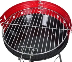 Houtskoolbarbecue Ø33 Cm | Verstelbare Grill BBQ | Halfopen | Zwart / Rood 16 Houtskoolbarbecue Ø33 Cm | Verstelbare Grill BBQ | Halfopen | Zwart / Rood -Grillmeesters Goedkope Winkel 1200x1028