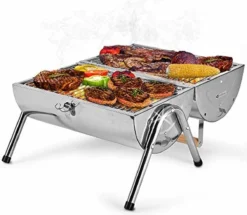 BBQ Collection Houtskoolbarbecue - Cilinder - Chroom 20 BBQ Collection Houtskoolbarbecue - Cilinder - Chroom -Grillmeesters Goedkope Winkel 1200x1046