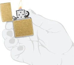 Aansteker Zippo Street Brass -Grillmeesters Goedkope Winkel 1200x1059