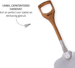 Boska Pizzaschep Barbecue - Kort Handvat - Stabiel - Aluminium - Eikenhout - BBQ Accessoires -Grillmeesters Goedkope Winkel 1200x1084 4