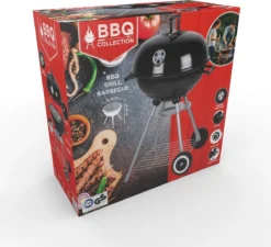 BBQ Collection Houtskoolbarbecue - Kogelbarbecue 45 X 60 Centimeter - Ronde Barbecue - Barbecue Op Wielen - Zwart - Metaal -Grillmeesters Goedkope Winkel 1200x1091