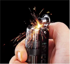 Merkloos Aansteker Metaal In De Kleur Silver Op Benzine -Grillmeesters Goedkope Winkel 1200x1095