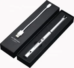 Oplaadbare Lange Dunne Elektrische Aansteker - Duurzame Plasma Aansteker - Inclusief Cadeauverpakking - BBQ – Kaarsen – Zilver -Grillmeesters Goedkope Winkel 1200x1101 1