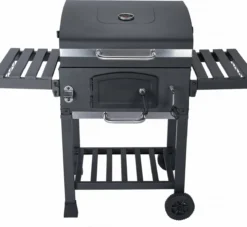 Alice's Garden Houtskool BBQ Bernard - Smoker - Verstelbare Houtskoolbak - Zwart -Grillmeesters Goedkope Winkel 1200x1102 1