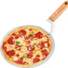 Luxe Pizzaschep Voor Verse Pizza - Extra Groot - RVS 30CM - Grote Pizza Schep Voor Oven Of BBQ Barbecue - Hout Handvat - Pizzaspatel Voor Zelfgemaakte Ovenpizza