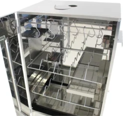 Kynast Exklusiv - Rookoven - Met 3 Etages - Metaal - Grijs -Grillmeesters Goedkope Winkel 1200x1129