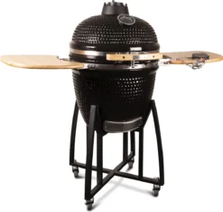 Patton - Kamado 21" - Premium Black - Keramische Barbecue - Incl. Bluetooth Kerntemperatuurmeter - LED Verlichting - Large - Compleet - Zwart 33 Patton - Kamado 21" - Premium Black - Keramische Barbecue - Incl. Bluetooth Kerntemperatuurmeter - LED Verlichting - Large - Compleet - Zwart -Grillmeesters Goedkope Winkel 1200x1139