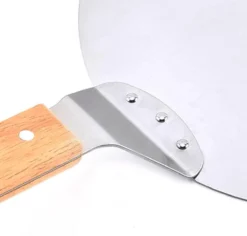 Luxe Pizzaschep Voor Verse Pizza - Extra Groot - RVS 30CM - Grote Pizza Schep Voor Oven Of BBQ Barbecue - Hout Handvat - Pizzaspatel Voor Zelfgemaakte Ovenpizza -Grillmeesters Goedkope Winkel 1200x1148 2