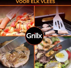 GrillX Barbecue Gereedschap Set - 19-delig - Inclusief Luxe Draagtas - BBQ Accesoires - Gereedschapset 14 GrillX Barbecue Gereedschap Set - 19-delig - Inclusief Luxe Draagtas - BBQ Accesoires - Gereedschapset -Grillmeesters Goedkope Winkel 1200x1161 2