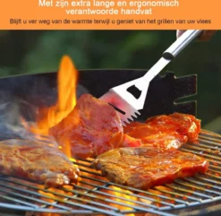 Saveur Royal® 35-delige Barbecue Gereedschapset In Roestvrij Staal - BBQ Grill Set Met Draagtas - Barbecuegerei-sets - Barbecue Accessoires Gereedschap - 35-delig -Grillmeesters Goedkope Winkel 1200x1170 4