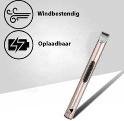 Oplaadbare Lange Elektrische Aansteker - Duurzame Plasma Aansteker - Inclusief Cadeauverpakking - BBQ - Kaarsen - Rose -Grillmeesters Goedkope Winkel 1200x1177 9