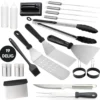 BBQ Gereedschapset - Opbergtas - BBQ Accessoires - BBQ Tang - BBQ Set - BBQ Borstel - BBQ Gereedschap - Roestvrij Staal