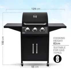 MaxxGarden Gas Barbecue - 3 Branders - Incl. Gratis BBQ Set 12 MaxxGarden Gas Barbecue - 3 Branders - Incl. Gratis BBQ Set -Grillmeesters Goedkope Winkel 1200x1200 1