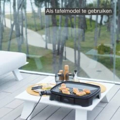 Barbecook Alexia - Elektrische Bbq - Afneembare Grill - Zijtafels - Wielen - 84x55x97cm -Grillmeesters Goedkope Winkel 1200x1200 125