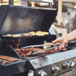 Burnhard Gas BBQ Big FRED Deluxe - 4 Branders - Incl. Keramische Infraroodbrander & Afdekhoes - Deluxe 32 Burnhard Gas BBQ Big FRED Deluxe - 4 Branders - Incl. Keramische Infraroodbrander & Afdekhoes - Deluxe -Grillmeesters Goedkope Winkel 1200x1200 138