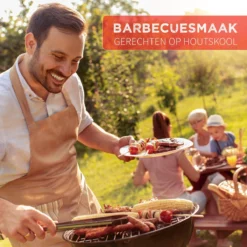 BBQ Collection Houtskoolbarbecue - Kogelbarbecue 45 X 60 Centimeter - Ronde Barbecue - Barbecue Op Wielen - Zwart - Metaal -Grillmeesters Goedkope Winkel 1200x1200 190
