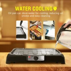 Aigostar Lava 30LDQ - Elektrische Grill - BBQ - Tafel Barbecue - Grilloppervlakte 41 X 24 Cm - 2000 Watt -Grillmeesters Goedkope Winkel 1200x1200 219