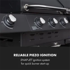 Klarstein Kingsville Double Barbecue - Houtskool- En Gasbarbecue - Smoker BBQ - Inclusief Deksels En Thermometer - Met 2 Roosters - Zwart 15 Klarstein Kingsville Double Barbecue - Houtskool- En Gasbarbecue - Smoker BBQ - Inclusief Deksels En Thermometer - Met 2 Roosters - Zwart -Grillmeesters Goedkope Winkel 1200x1200 259