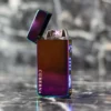 Merkloos Cuberna Elektrische Plasma USB Aansteker Met Batterij Indicator Rainbow - Wind En Storm Bestendig - Geschikt Voor Kaarsen, Vuurwerk, Sigaretten En BBQ