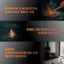 Master Knives BBQ Aansteker Electrisch - BBQ Accesoires - Zwarte BBQ Starter - Looftlighter -Grillmeesters Goedkope Winkel 1200x1200 344