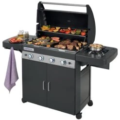 Campingaz 4 Series Classic LS Gasbarbecue - 4 Branders - Zwart - BBQ -Grillmeesters Goedkope Winkel 1200x1200 45