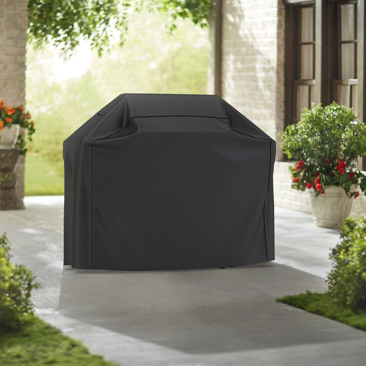 GrillX Barbecue Hoes - 170 X 61 X 117cm - BBQ Hoes Waterdicht - Beschermhoes Inclusief Trekkoord - BBQ Accesoires 7 GrillX Barbecue Hoes - 170 X 61 X 117cm - BBQ Hoes Waterdicht - Beschermhoes Inclusief Trekkoord - BBQ Accesoires - Afbeelding 7