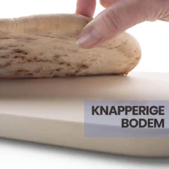 Buxibo 2in1 Pizzasteen - Voor BBQ & Oven - Inclusief Serveer Plank - Pizzabord/Pizzaplank - 30.5 X 38.1 X 1.4 Cm -Grillmeesters Goedkope Winkel 1200x1200 498