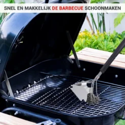 BBQ Borstel Staal RVS Reinigingsborstel Barbecue Grill Accessoires -Grillmeesters Goedkope Winkel 1200x1200 530